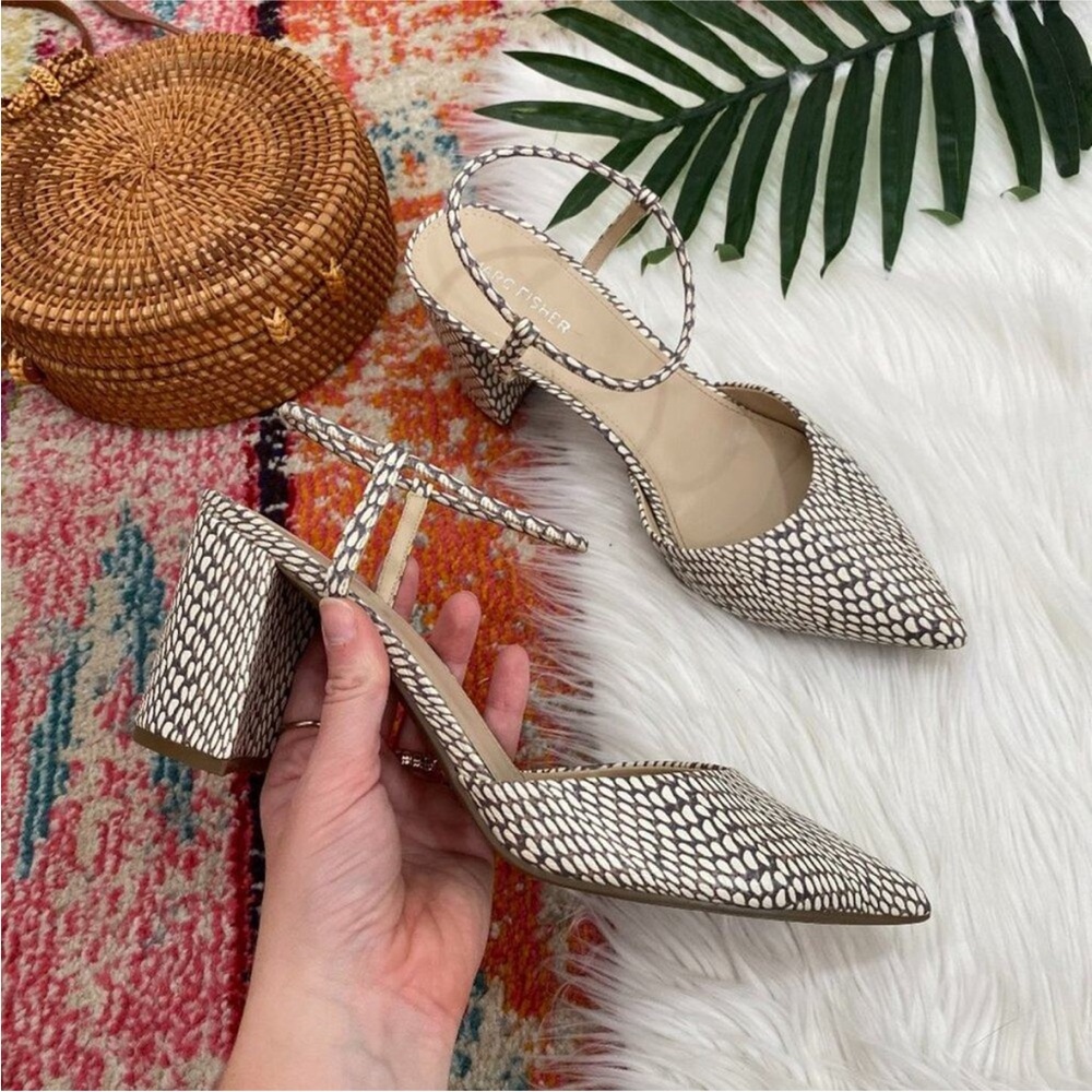 Stylish Black and White Women's Heels